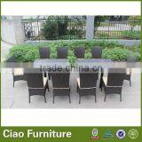 High Quality Rattan Outdoor Furniture Restaurant Table and Chairs thumbnail-1
