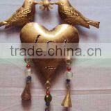 Heart Shape Bell Bird Wall Door Decoration Hangings thumbnail-1