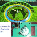 movement for outdoor floral clocks