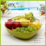 Big Squar Double Color Market New Design Plastic Salad Bowls Dinner Bowl thumbnail-4