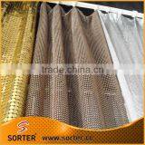 Flame Retardant Metallic Sequin Cloth Kitchen Curtains thumbnail-1