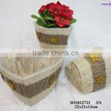 Empty Gift Basket for Christmas thumbnail-1