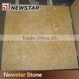 Newstar Best Quality Sunny Yellow Marble Stone Floor Tile thumbnail-1