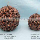 Art Candle With Bronze Color thumbnail-1