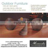 9187 Outdoor Furniture Customized Suppliers Foshan Alidababa Factory Accept Paypal Dining Table and Chair for Bar Coffee Shop thumbnail-1