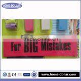 Custom Logo Wholesale in China Cheap Mistake Eraser/ball Pen Ink Eraser thumbnail-2