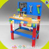 2017 Wholesale Kids Wooden Toy Workbench New Design Baby Wooden Toy Workbench Cheap Children Wooden Toy Workbench W03D076A thumbnail-5