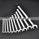 Chrome Vanadium 10 Pcs Combination Spanner Set Various Size Tools of Spanner thumbnail-4