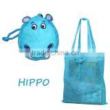 Cute Pets Reusage Foldable Folding Shopping Tote Bags thumbnail-3