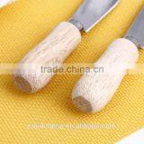 High Quality Wood Handle Cheese Butter Knife With 2CR13 Blade thumbnail-5