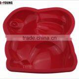 11040 Easter Rabbit Shaped Silicone Chocolate Mould and Mold thumbnail-2