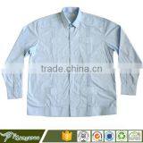 Men's 100% Cotton Guayabera Shirt With Long Sleeve and Pintuck