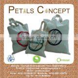 Cotton Bag Ideal for Grocery Shopping - Totes for Shopping Made From Raw Cotton Fabric thumbnail-1