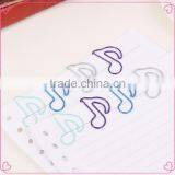 Personalized Business Gift Music Shapes Colorful Paper Clip