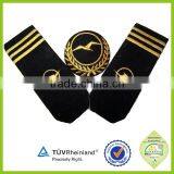 Professional Pilot Uniform Embroidery Epaulets