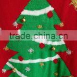 (KS015) Knitted Christmas Tree Women Christmas Sweaters thumbnail-2