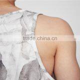 OEM Factory Man Tank Top Summer Vest Custom Printing Vest thumbnail-4