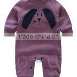 Customized Warm Fleece Winter Baby Rompers Lovely Baby Rompers Wholesale 0-6 Months Baby Rompers thumbnail-3