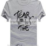 Wording Fancy Printed T-shirt Made in China thumbnail-2