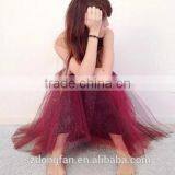 Rose Red Glitter Tutu Mother Daughter Matching Dress Summer New Style thumbnail-3