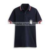 High Quality Pocket Design Custom Collar Combination Free Sample Cotton Golf Polo Shirt thumbnail-4
