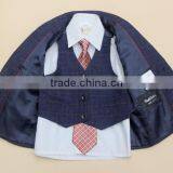 New Style Tie Box Pattern Factory Low Price High Quality Boy Suit thumbnail-6