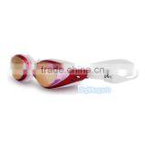 Comfortable Reflective Tinted Lens Swim Glasses~Swim Goggles UV Anti Fog Polarized Mirrored Eyewear~Accept Custom thumbnail-4