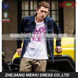 2016 Newest Style Men Fit Washed Denim Casual Shirt thumbnail-1