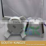 White Color Little Toy Lightable Shopping Mall Display Stand/Case/Display Stack thumbnail-6