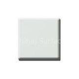 Glacier White Square Polyester Solid Surface Polished Kitchen Stone Wall Tiles