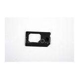 Black 1.5 x 1.2cm SIM Card Holder For IPhone 4 / 4S 500pcs