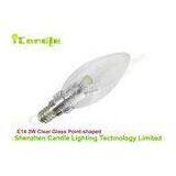 E14 Screw High Lumen LED Bulb 3w Transparent Cover 2400k 2700k CE ROSH thumbnail-1