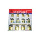 Imitate Brass Padlock With Skin Card thumbnail-1