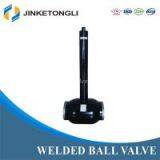 Fully Welded Ball Valve with Extension Rod