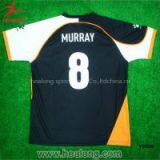 Royal Blue And Yellow Color Sublimation Rugby Jersey thumbnail-2