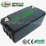 HOT PROMOTION !!! 12V 100AH Lifepo4 Rechargeable Battery For Solar Energy
