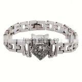 Wholesale Charm Leather Bracelet Fashion Lapis Lazuli Wrap Bracelet thumbnail-3