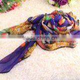 PRINTED POLYESTER SCARF