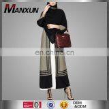 2017 Latest Casual Dubai Arab Women Design Muslim Open Front Overcoat Islamic Clothing Cardigan Latest Printing Kimono thumbnail-1
