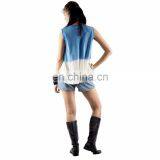 NAPAT Sleeveless Top Tunic Tops Blouses Wholesale Custom thumbnail-3