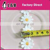 2017 Fashion Polyester Yarn Colorful Lace Trimming Sewing Ribbon Flower Trim thumbnail-4