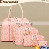 CR USA Market Expert Hot Selling Pink Color Tote Bag Fashion New Hand Bags Popular Style 4pcs Purse Bag Set Handbags thumbnail-1