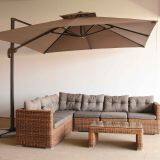 Modern Sectional Modular Wicker 5 Seater Sofa Set Rattan Garden Line Patio Furniture thumbnail-3