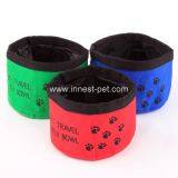 Waterproof Animals Bowl Foldable Nylon Dog Food Bowl thumbnail-3