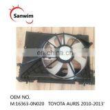 2010-2013 TO-YO-TA AU-RIS Radiator & Condenser Cooling Fan OM 16363-0N020