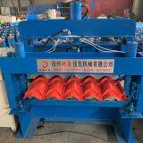 Competitive Price Roofing Tile Double Layer Roof Roll Forming Machine thumbnail-4