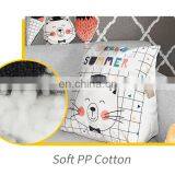 Wholesale Cartoon Design Soft Triangle Wedge Bolster Cushion Pillow Bed Reading Backrest Cushion For Sofa Office Chair thumbnail-3