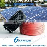 Slocable PV System 2 Cores XLPE XLPO Solar Cable 2x4mm2 thumbnail-4