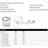 High Quality Stainless Steel Stair Railing the Handrail Round Pipe Tube Support Bracket Fittings thumbnail-6