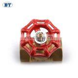 BT4001 Italy Type PN16 Brass Stem Gate Valve BSP/NPT Thread 1/2"-4" thumbnail-4